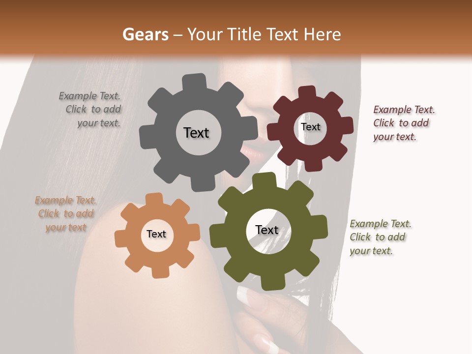 Salon Female Sexy PowerPoint Template