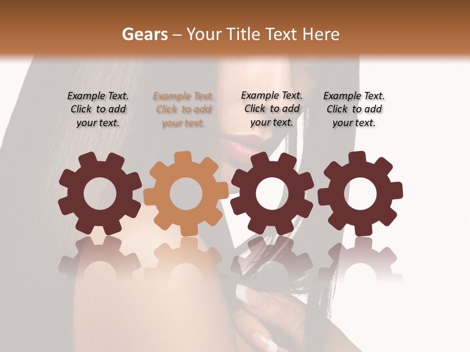 Salon Female Sexy PowerPoint Template