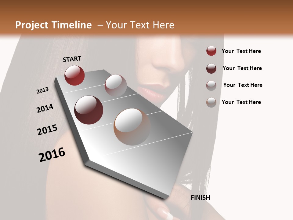 Salon Female Sexy PowerPoint Template