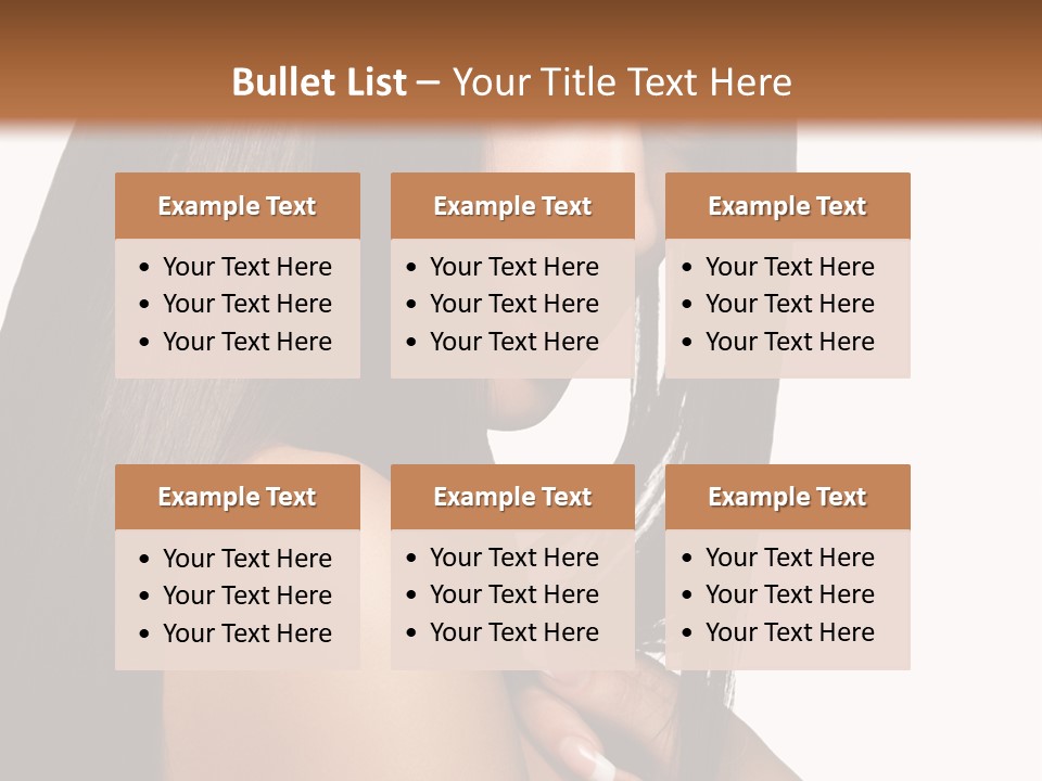 Salon Female Sexy PowerPoint Template