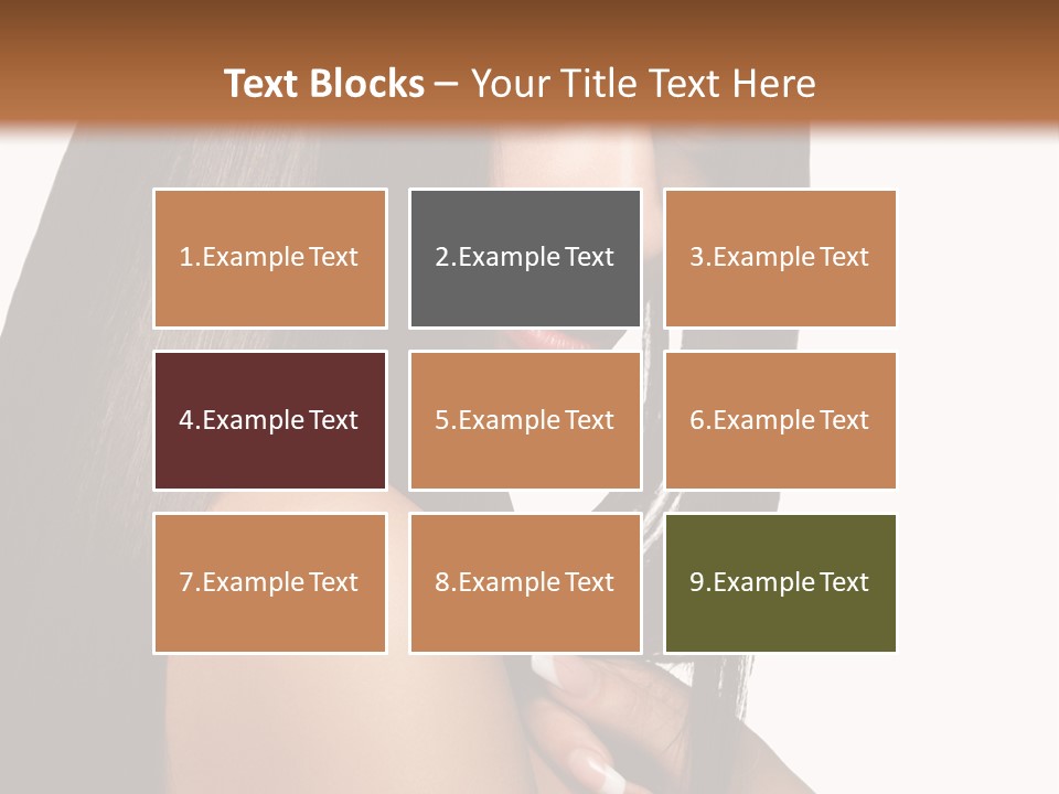 Salon Female Sexy PowerPoint Template