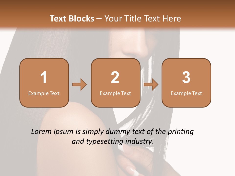 Salon Female Sexy PowerPoint Template