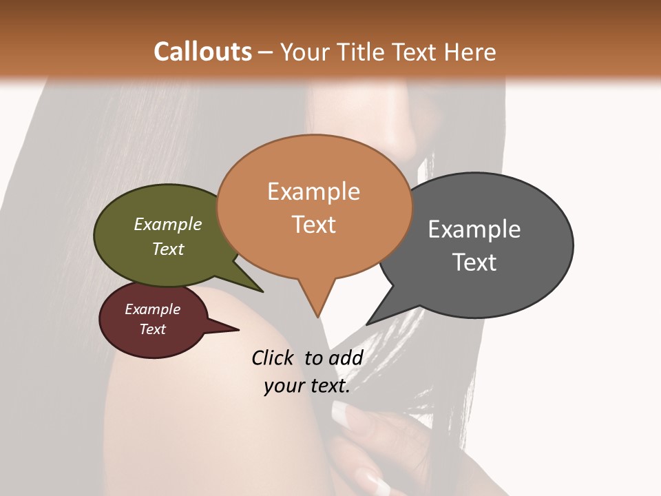 Salon Female Sexy PowerPoint Template