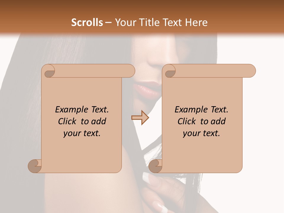 Salon Female Sexy PowerPoint Template