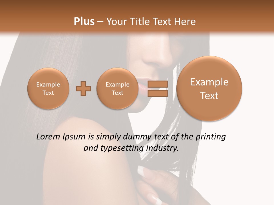 Salon Female Sexy PowerPoint Template