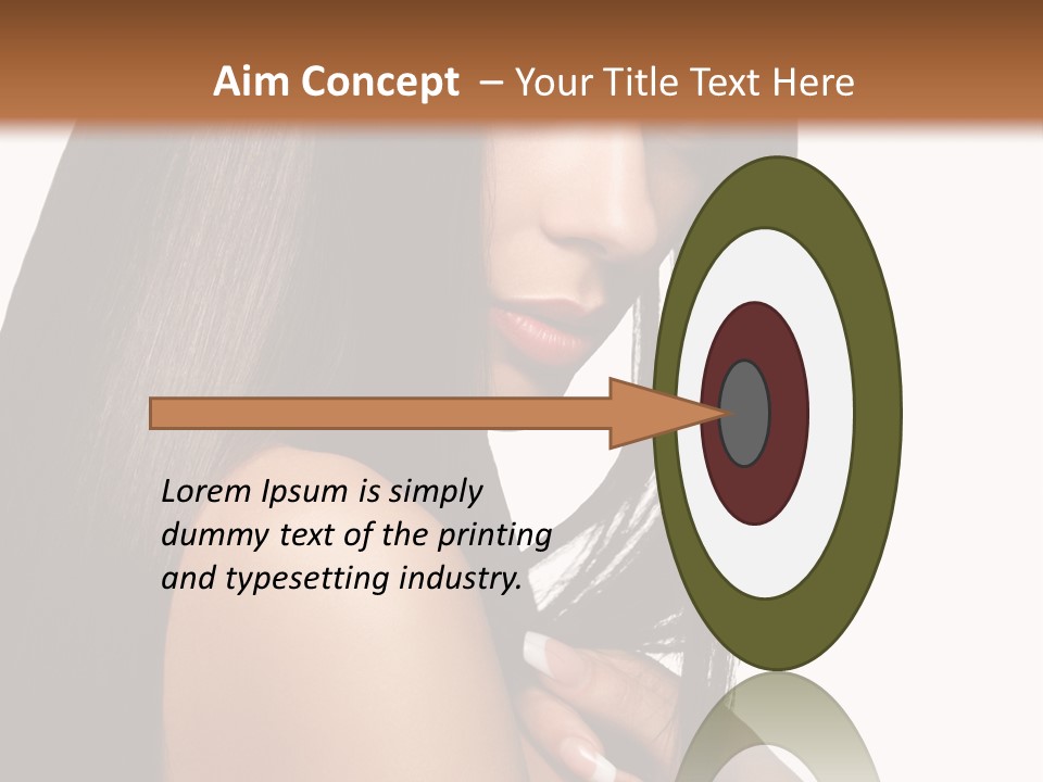 Salon Female Sexy PowerPoint Template