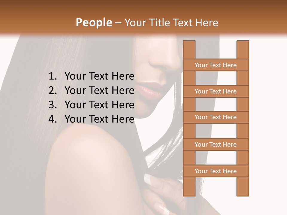 Salon Female Sexy PowerPoint Template