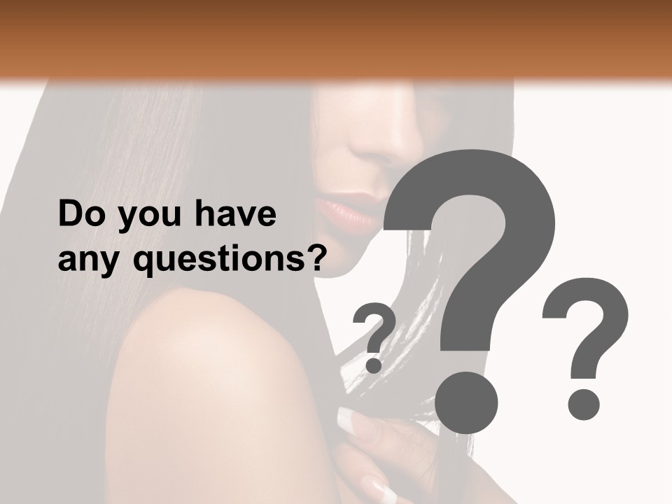 Salon Female Sexy PowerPoint Template