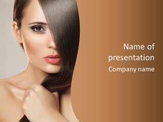 Complexion Cosmetic Attractive PowerPoint Template