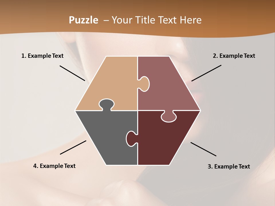 Complexion Cosmetic Attractive PowerPoint Template