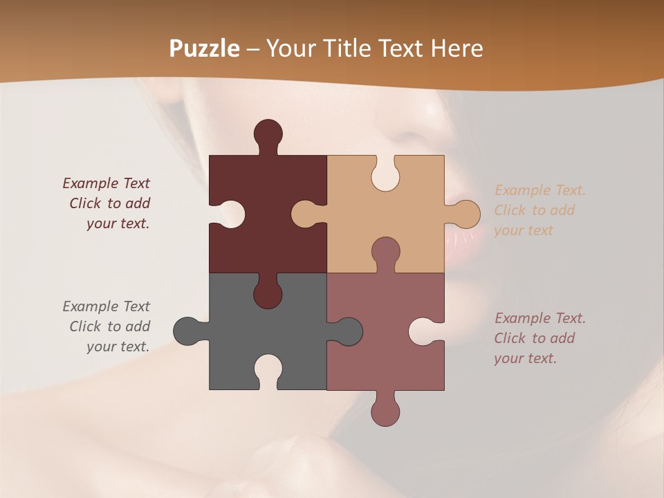 Complexion Cosmetic Attractive PowerPoint Template