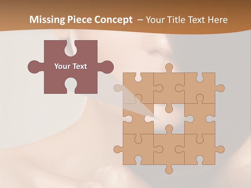 Complexion Cosmetic Attractive PowerPoint Template