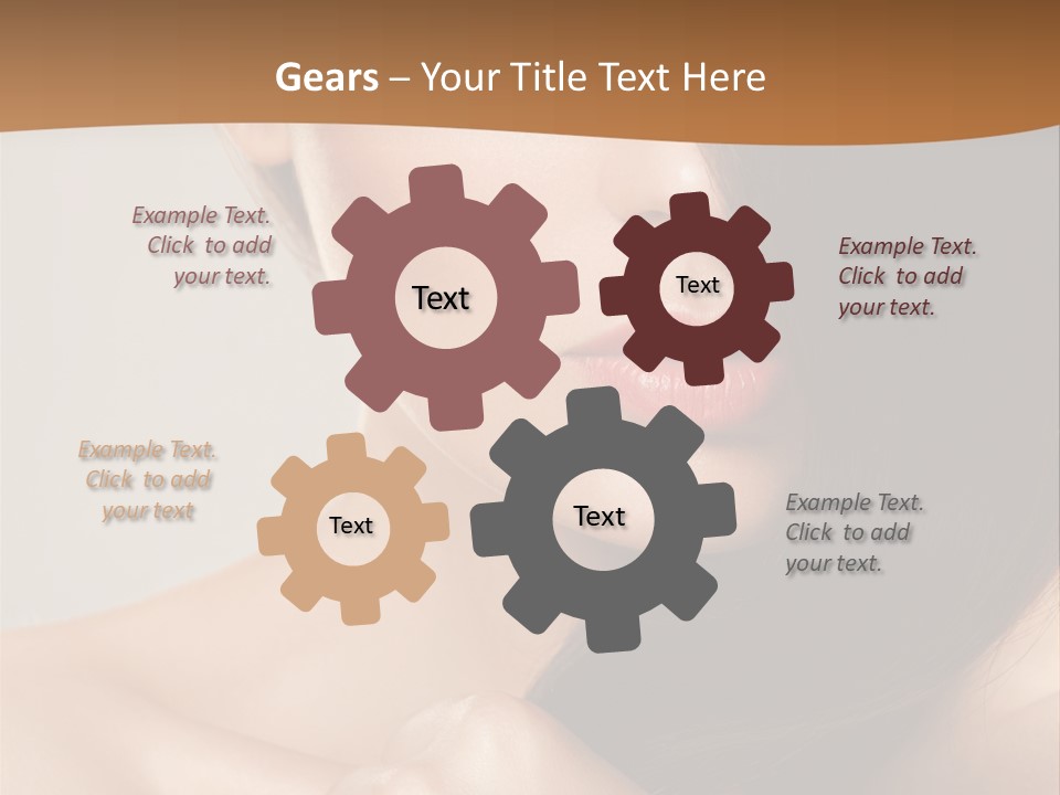 Complexion Cosmetic Attractive PowerPoint Template