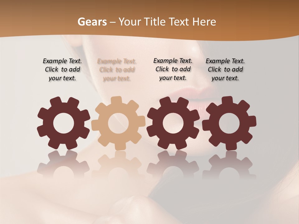 Complexion Cosmetic Attractive PowerPoint Template