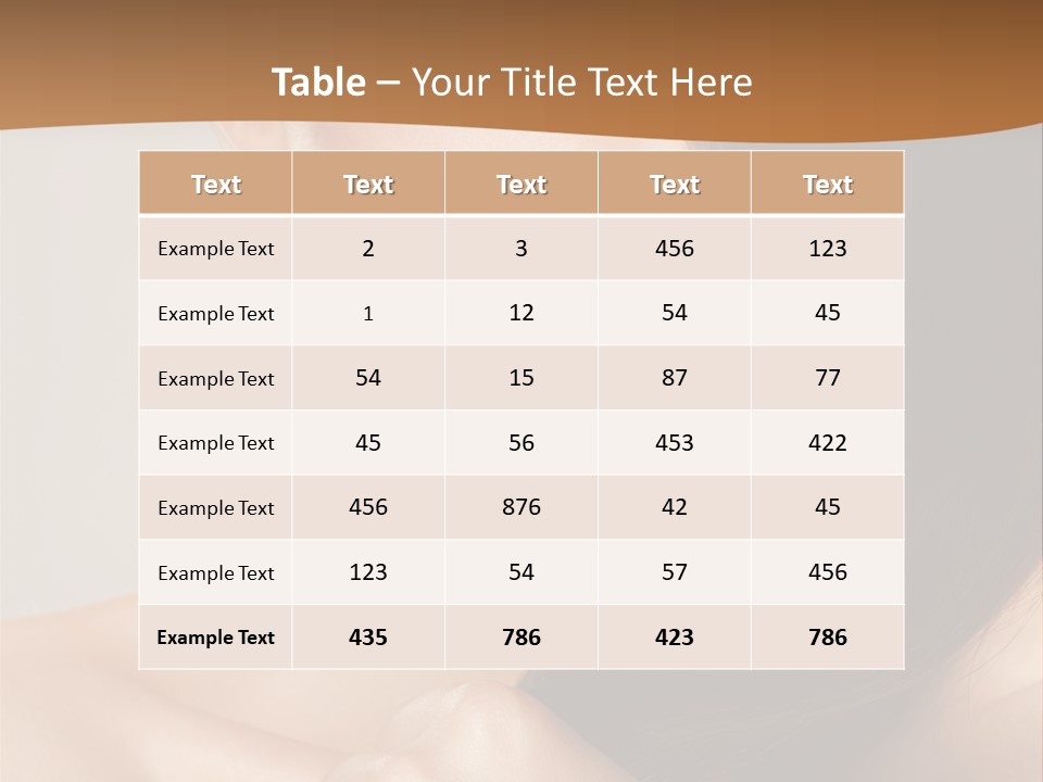 Complexion Cosmetic Attractive PowerPoint Template
