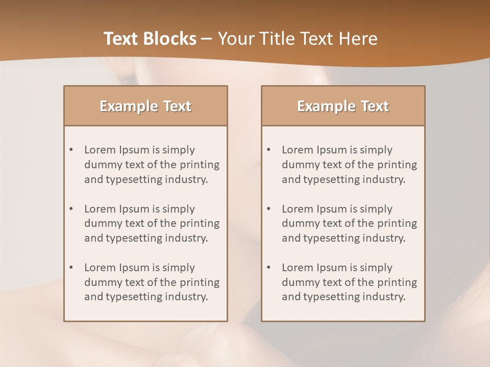 Complexion Cosmetic Attractive PowerPoint Template