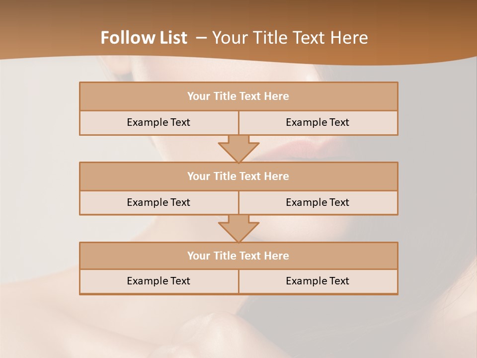 Complexion Cosmetic Attractive PowerPoint Template