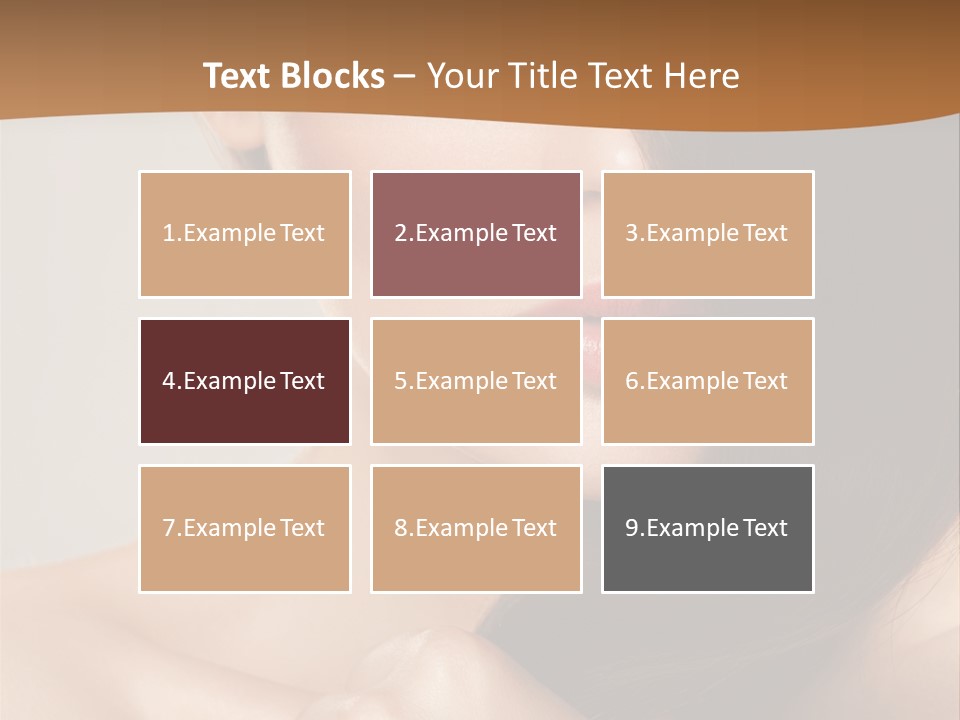 Complexion Cosmetic Attractive PowerPoint Template