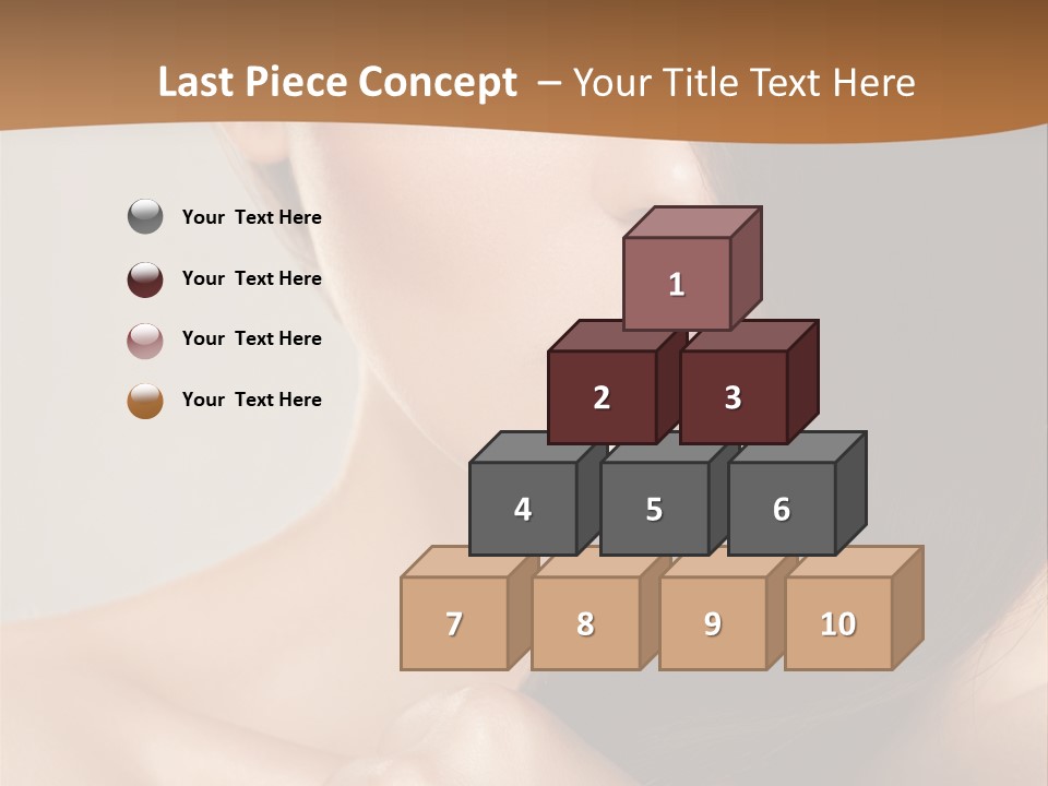 Complexion Cosmetic Attractive PowerPoint Template