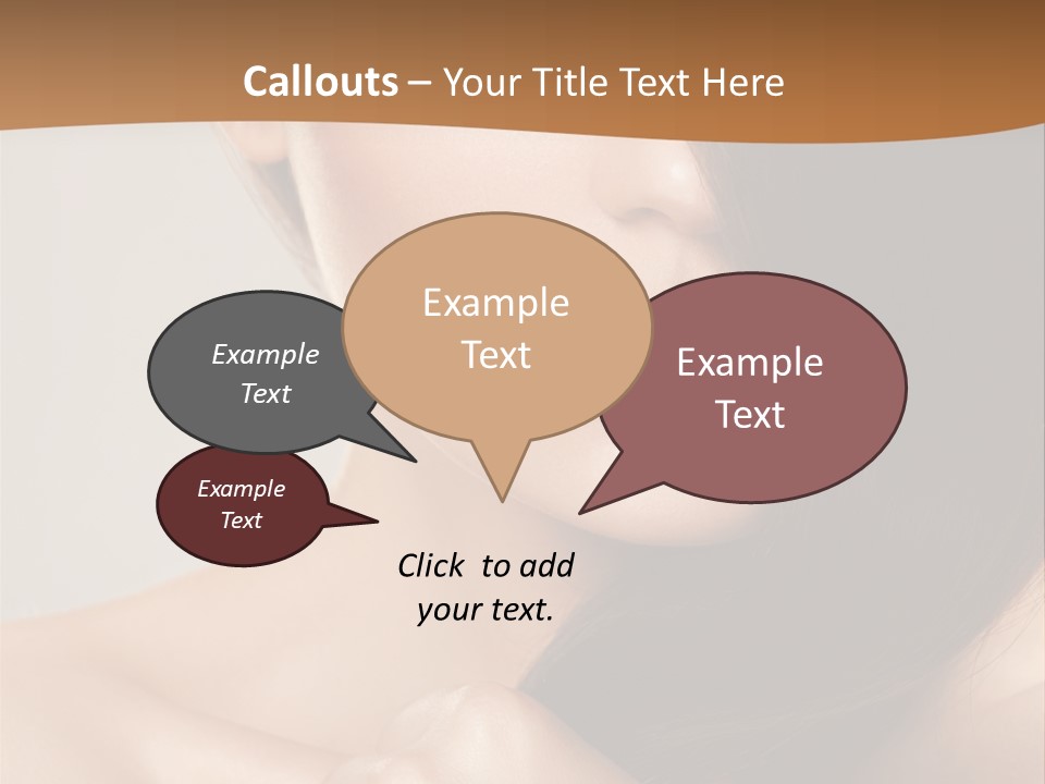 Complexion Cosmetic Attractive PowerPoint Template