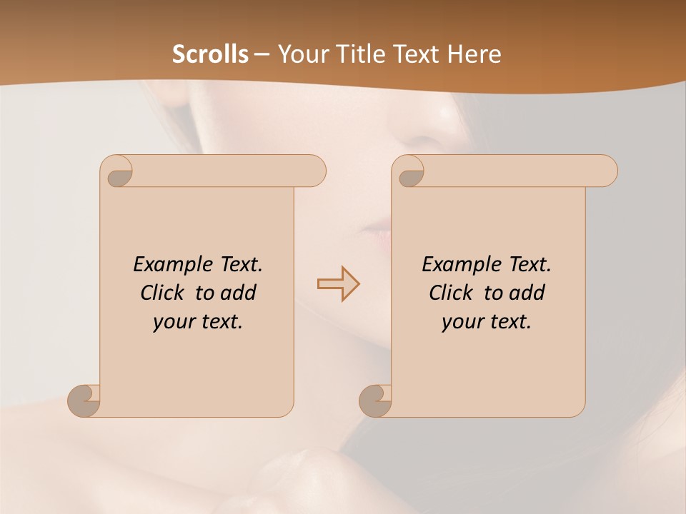 Complexion Cosmetic Attractive PowerPoint Template