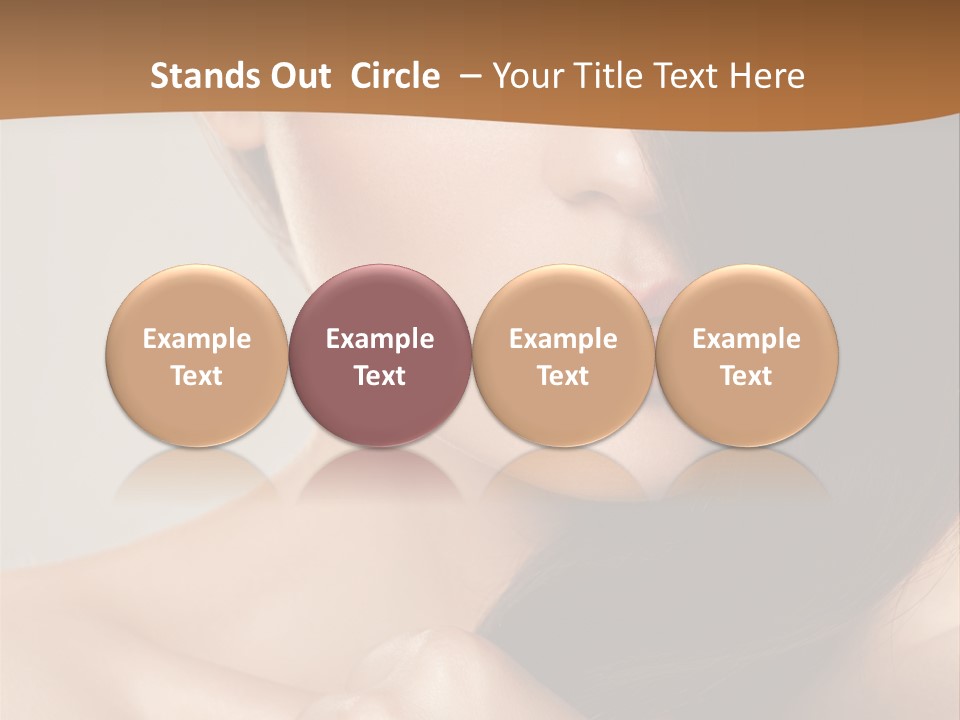 Complexion Cosmetic Attractive PowerPoint Template