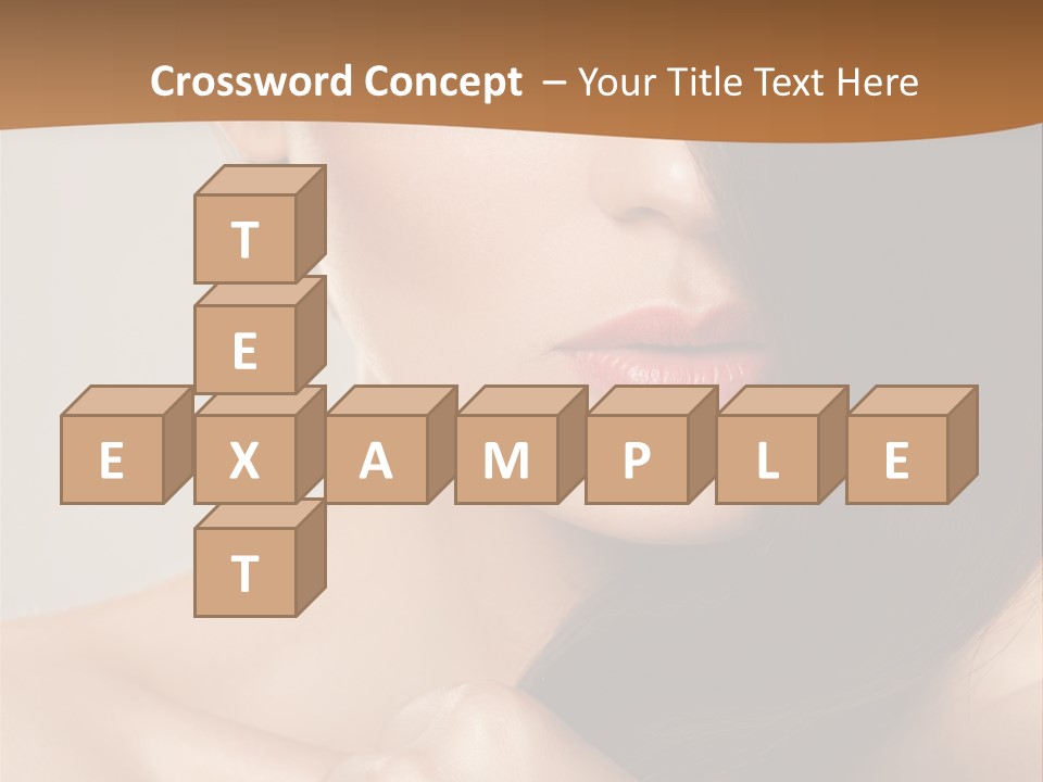 Complexion Cosmetic Attractive PowerPoint Template