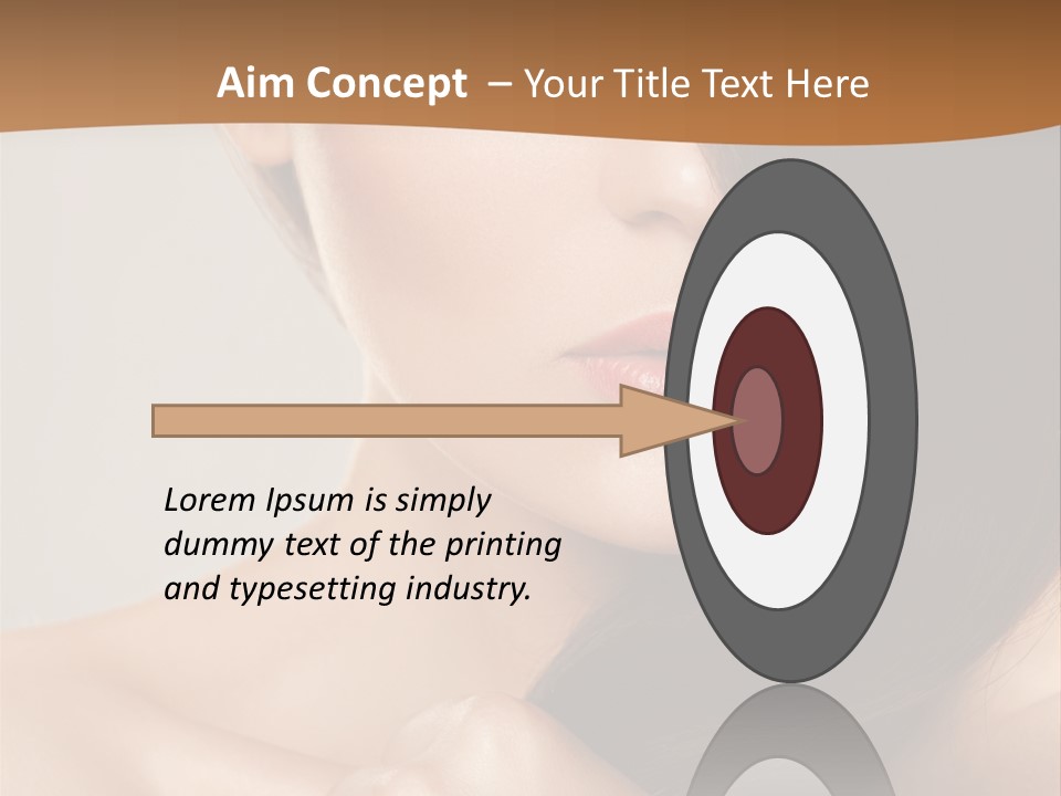 Complexion Cosmetic Attractive PowerPoint Template