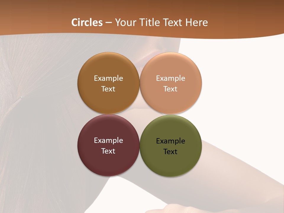 Caucasian Studio Style PowerPoint Template