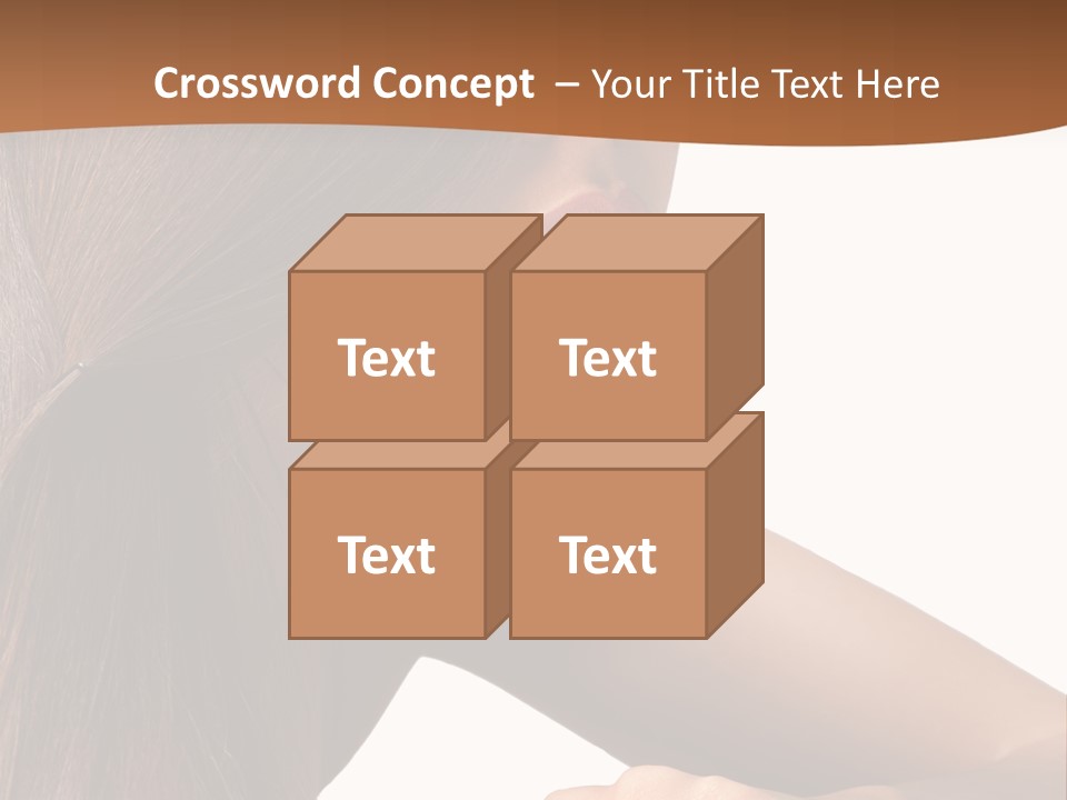 Caucasian Studio Style PowerPoint Template
