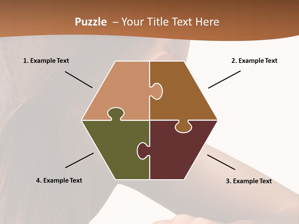 Caucasian Studio Style PowerPoint Template