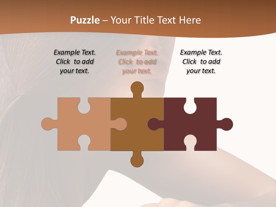 Caucasian Studio Style PowerPoint Template