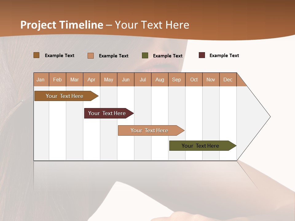 Caucasian Studio Style PowerPoint Template
