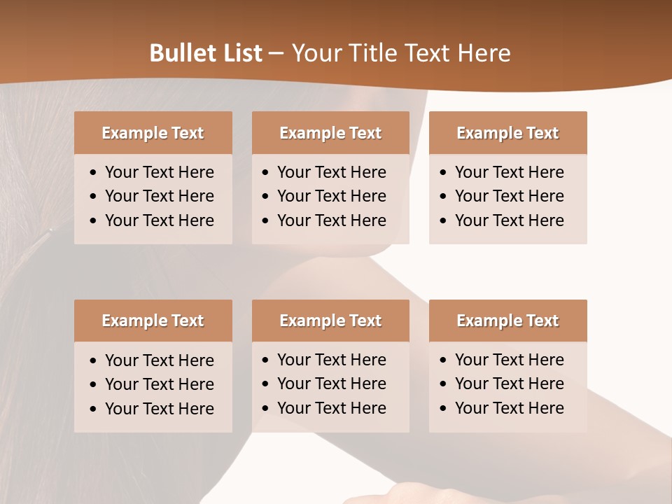 Caucasian Studio Style PowerPoint Template