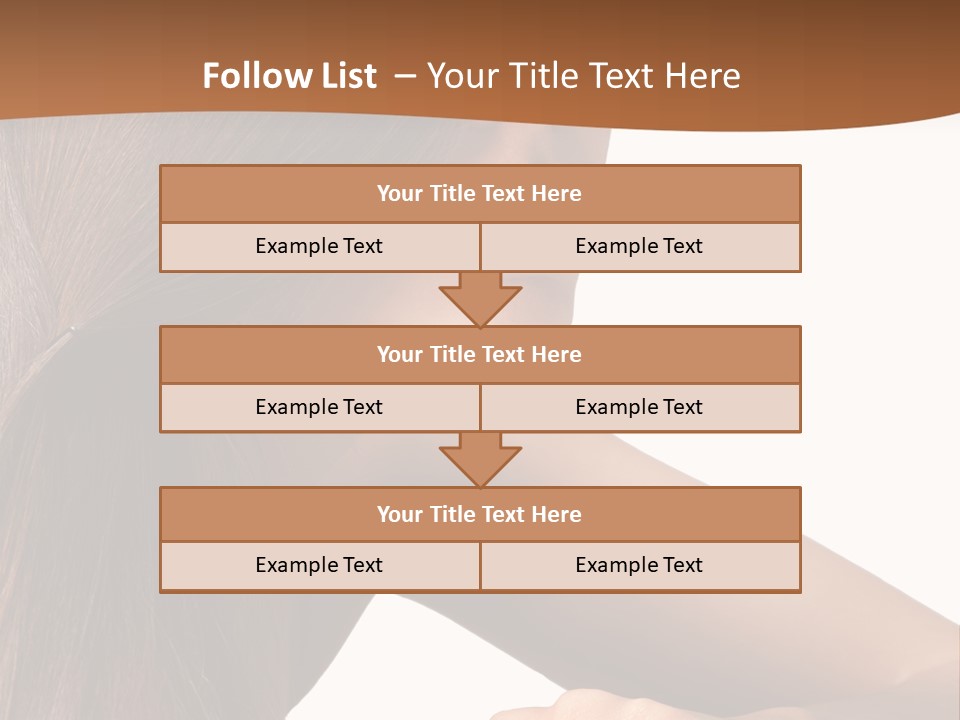 Caucasian Studio Style PowerPoint Template