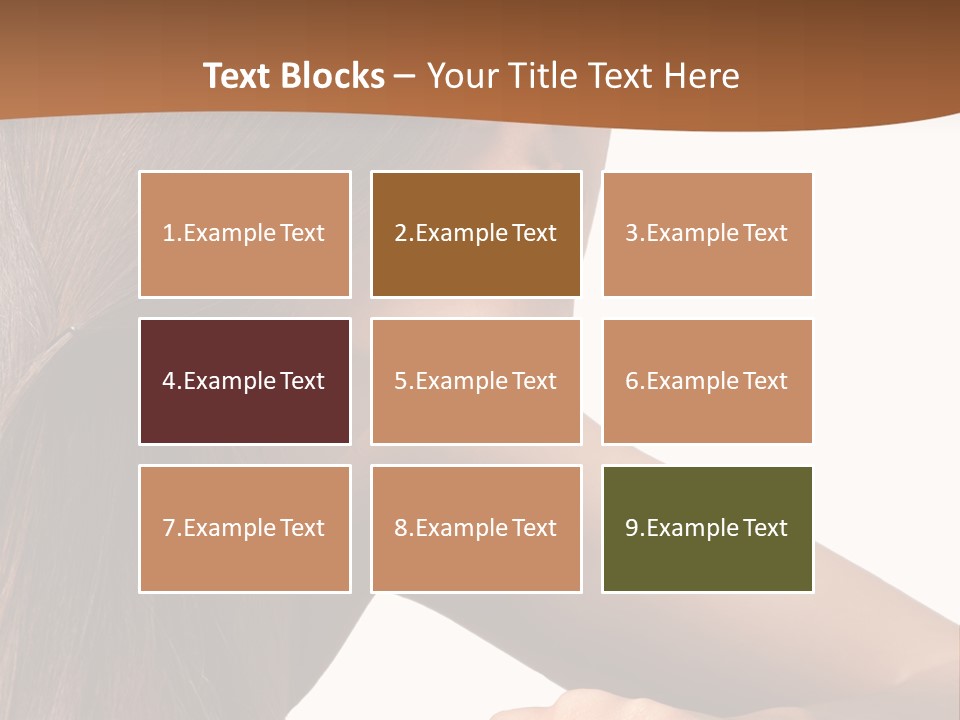 Caucasian Studio Style PowerPoint Template
