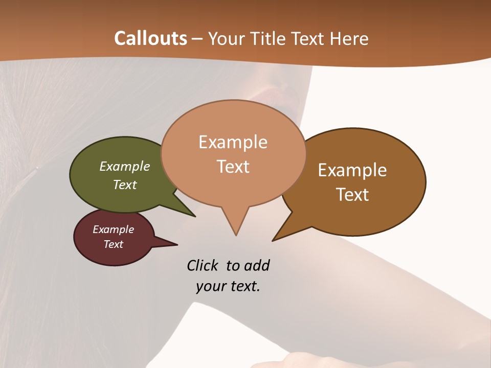 Caucasian Studio Style PowerPoint Template