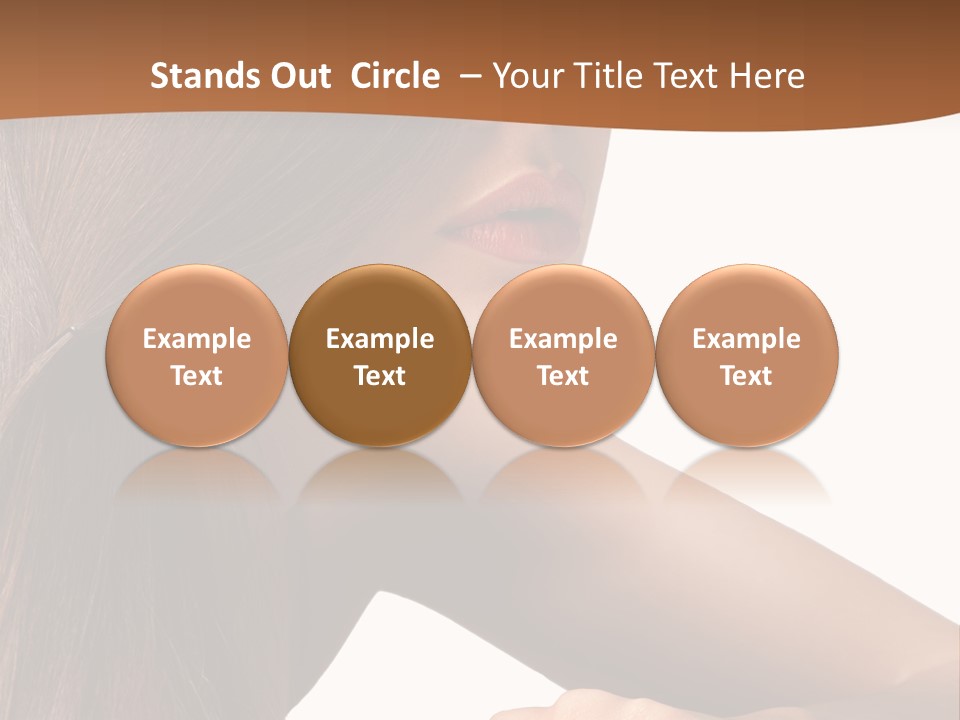 Caucasian Studio Style PowerPoint Template