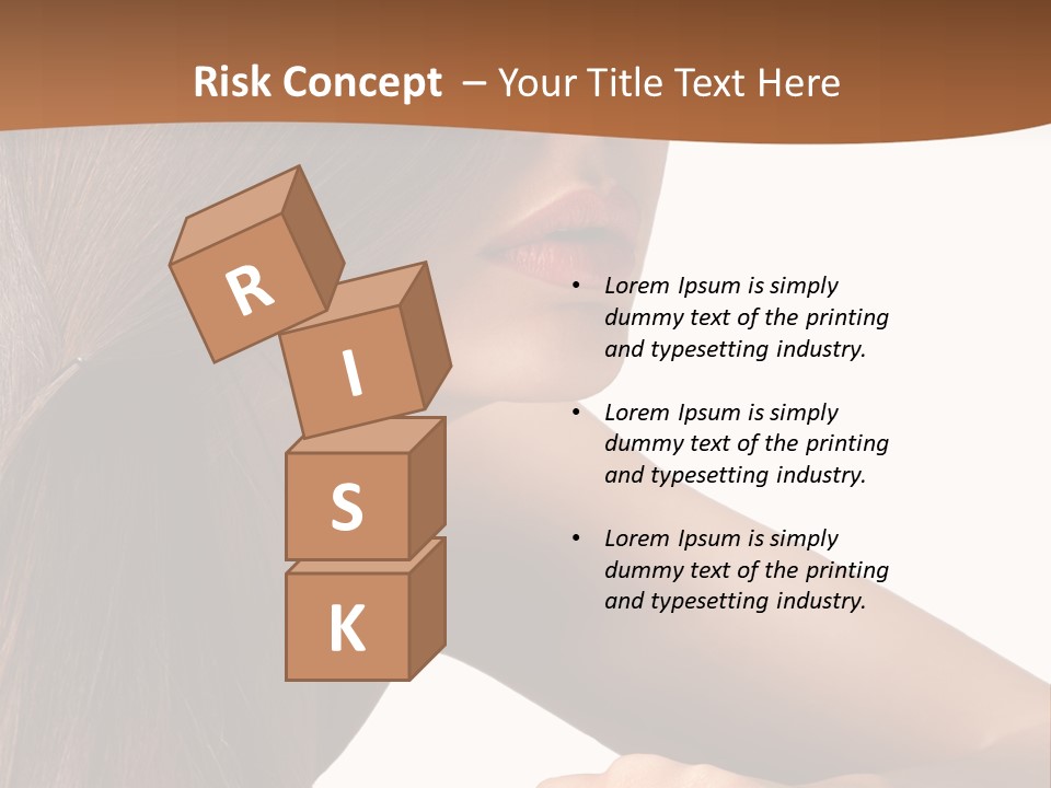 Caucasian Studio Style PowerPoint Template