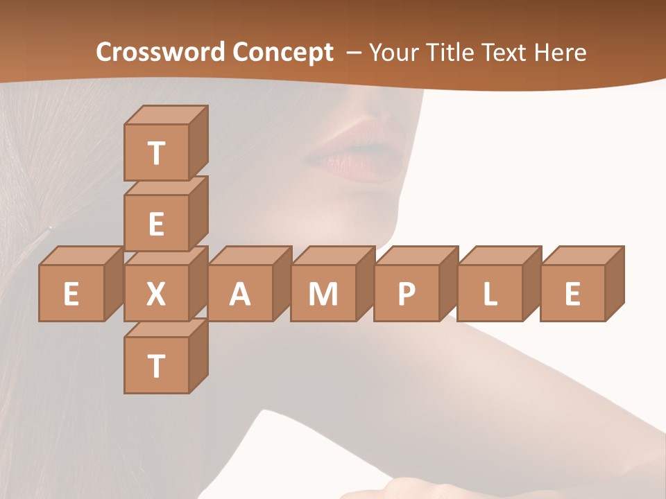 Caucasian Studio Style PowerPoint Template