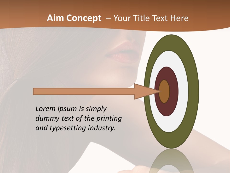 Caucasian Studio Style PowerPoint Template