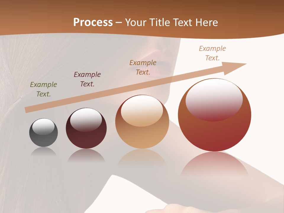 Caucasian Studio Style PowerPoint Template