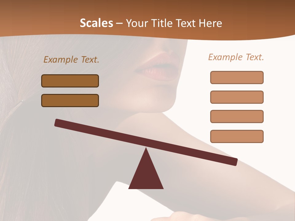 Caucasian Studio Style PowerPoint Template