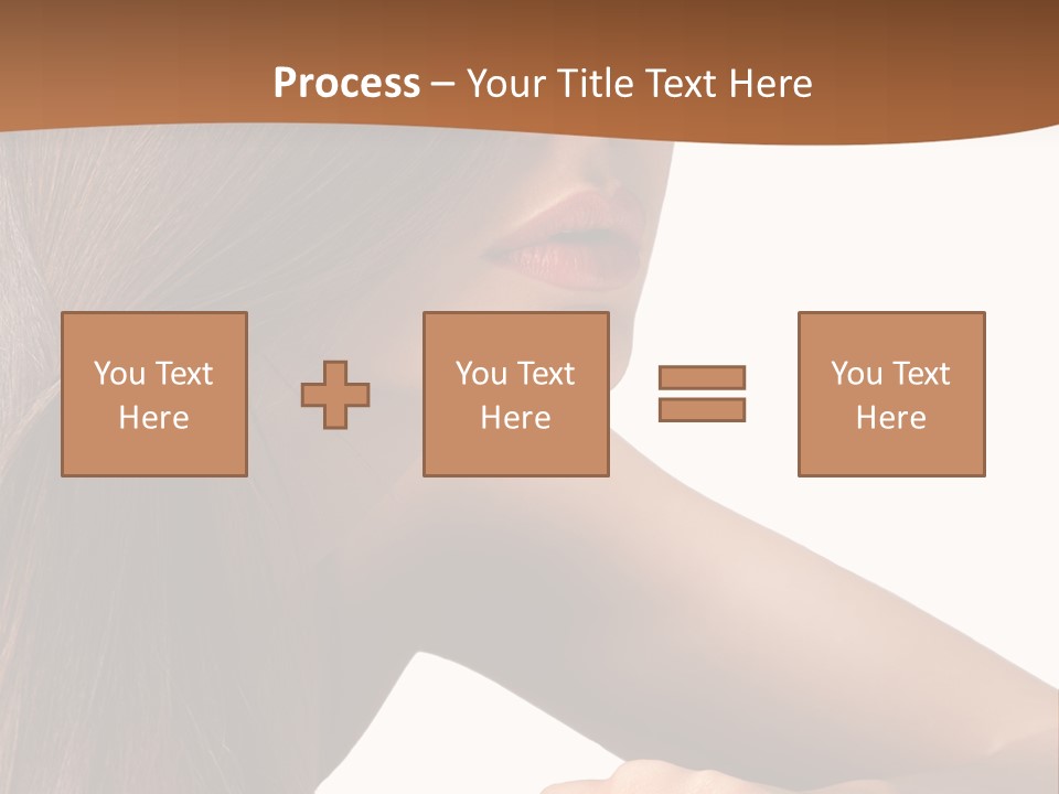Caucasian Studio Style PowerPoint Template