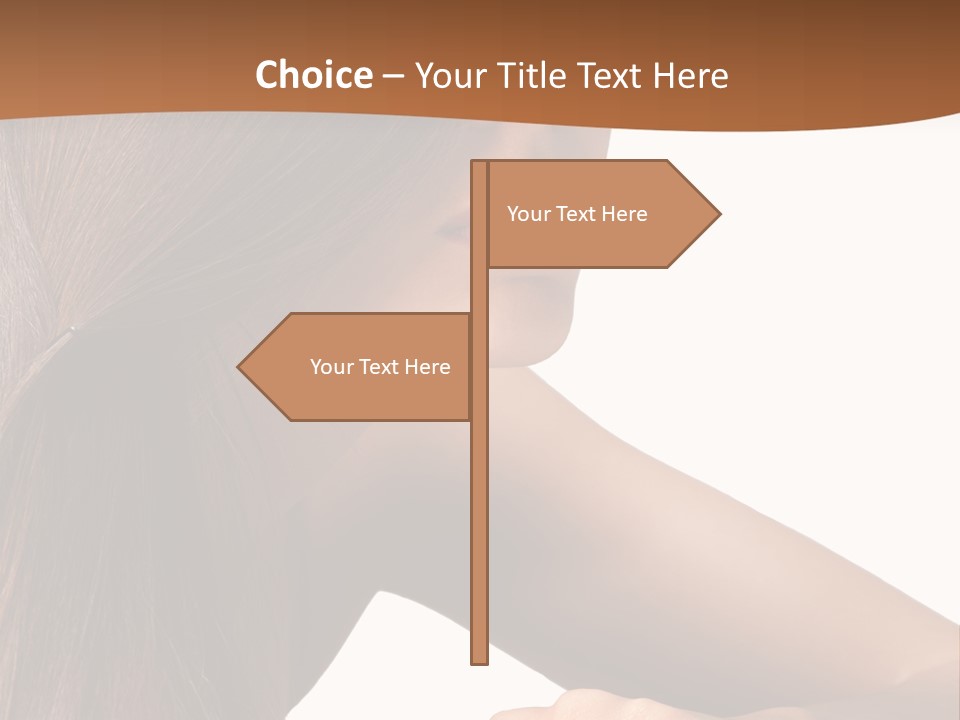 Caucasian Studio Style PowerPoint Template