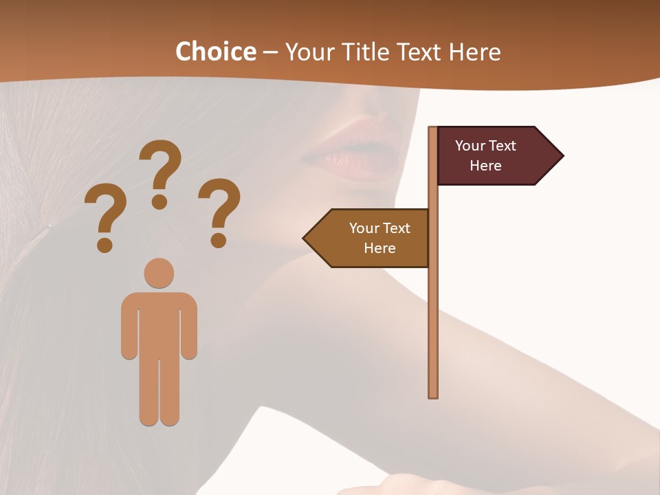 Caucasian Studio Style PowerPoint Template