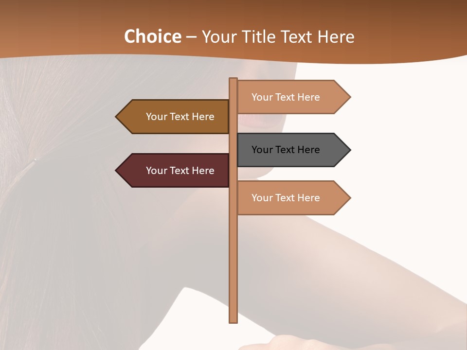 Caucasian Studio Style PowerPoint Template
