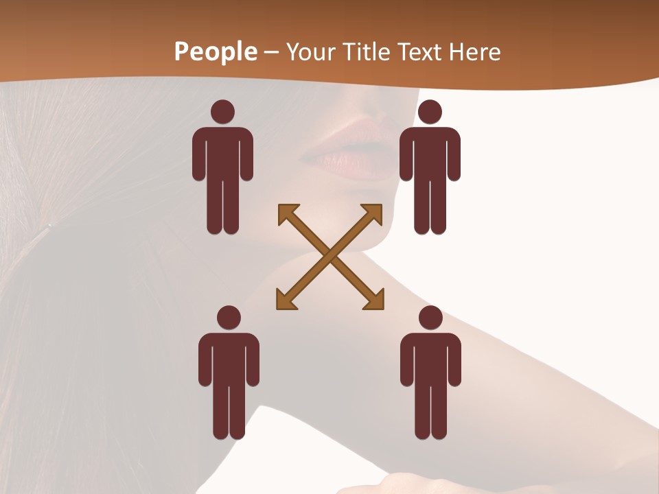 Caucasian Studio Style PowerPoint Template