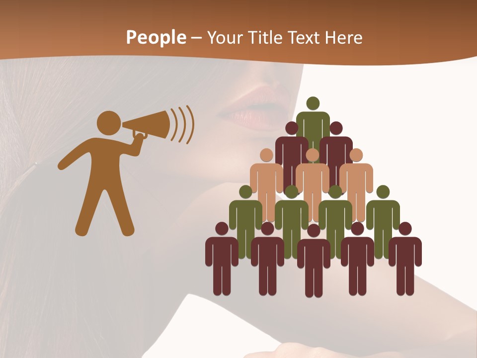 Caucasian Studio Style PowerPoint Template