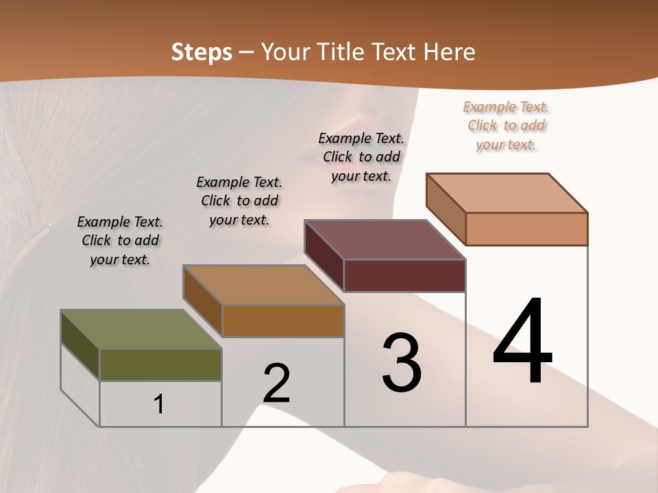Caucasian Studio Style PowerPoint Template